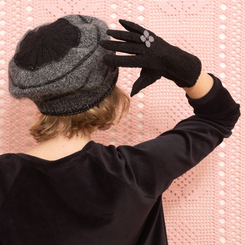 Gant Fleur Noir – Image 3