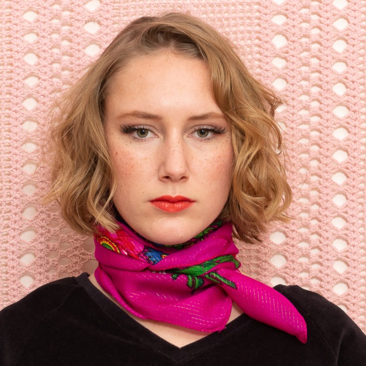 Foulard Bohème Fushia