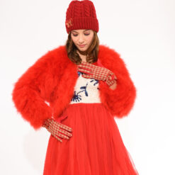 Alternative view of Bonnet torsade butterfly