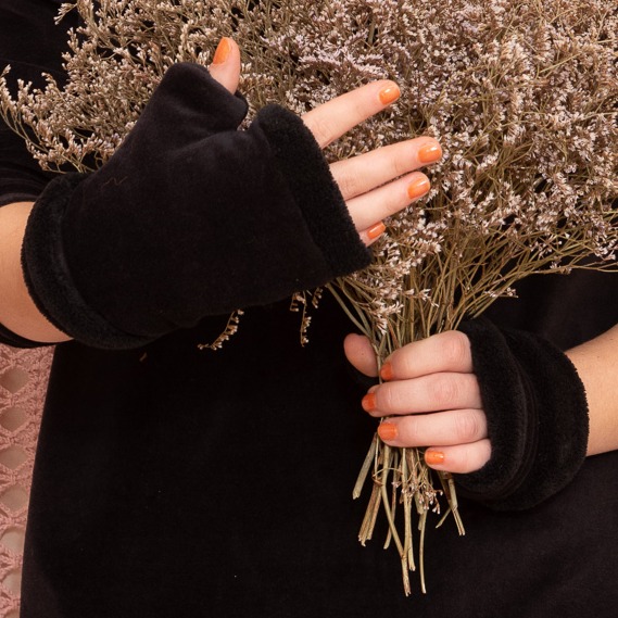 Mitaine Comédie Noir