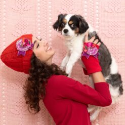 Alternative view of Mitaine Médaillon Rouge