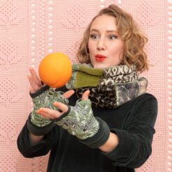 Alternative view of Mitaine Sonate Zébra Vert