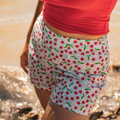 Short Suzette cerise