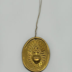 Petit pendentif médaille cœur