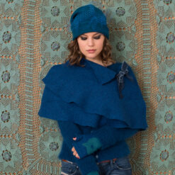 Poncho Rumba cobalt
