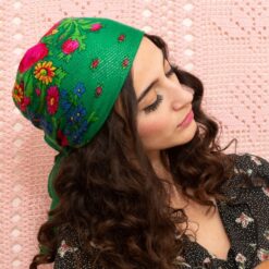 Foulard Bohème Vert