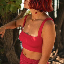 Top Suzon jersey rouge