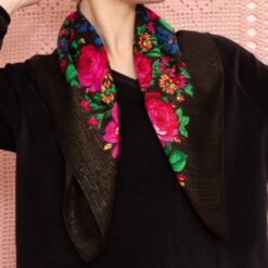 Foulard Bohème Noir