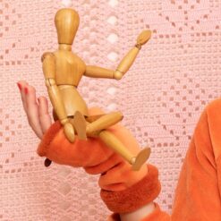 Mitaine Comédie Orange