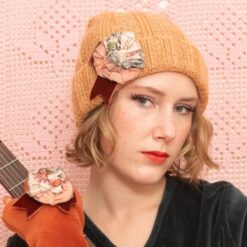 Bonnet Médaillon Orangé