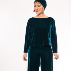 Alternative view of Top Lili en velours