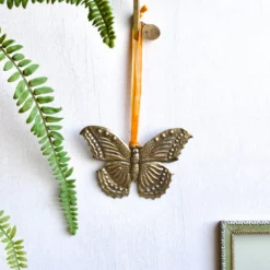 Pendentif Papillon en laiton