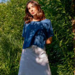 Alternative view of Top Vivi bleu