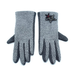 Gants Étoile Gris