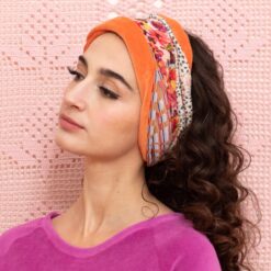 Alternative view of Bandeau / Col Diva Orange