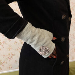 Mitaine Cocarde Polaire kaki