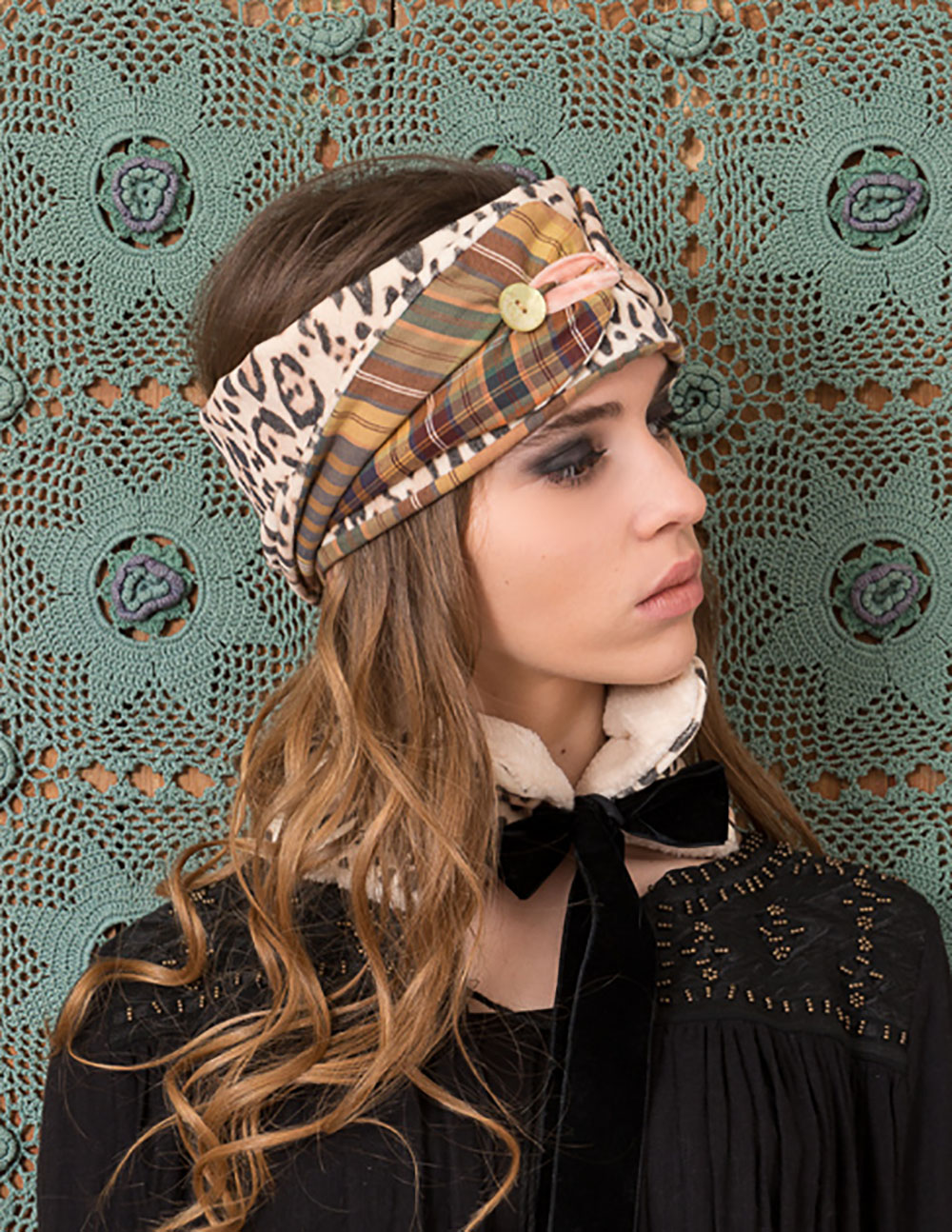 Bandeau Tzigane léopard