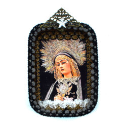 Femme Qui Pleure Noire Autel