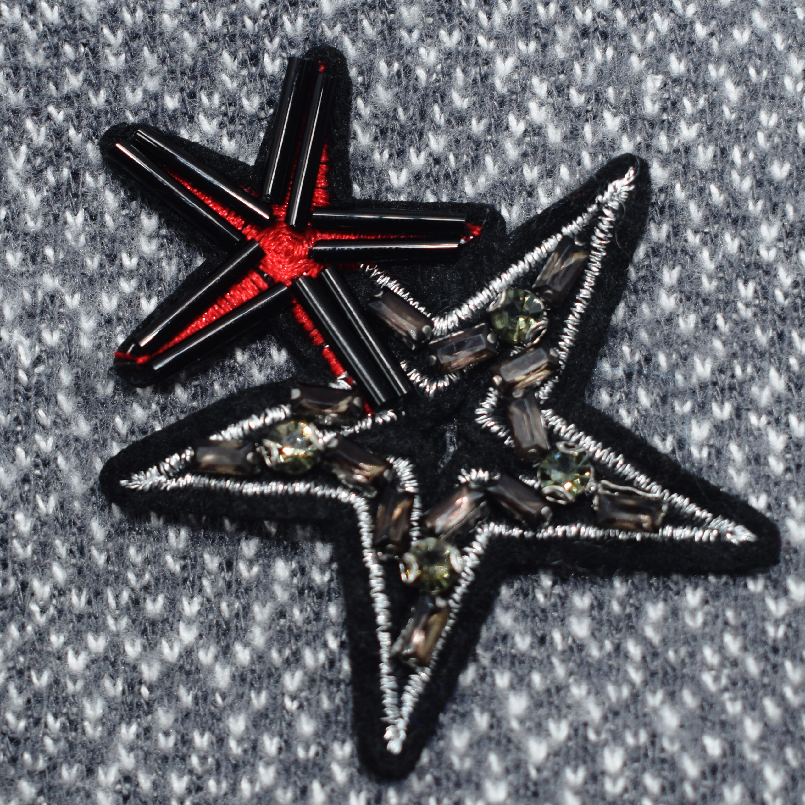 Gants Étoile Gris – Image 2