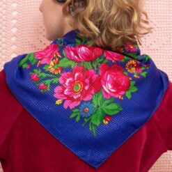 Foulard Bohème Bleu