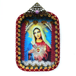 Autel Marie Bleu et Rouge