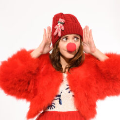 Alternative view of Bonnet Nounours vichy