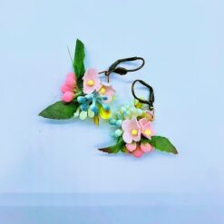 Alternative view of Boucles d'oreilles fleurs