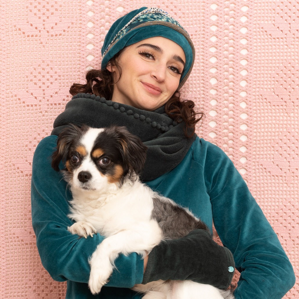 Bandeau / Col Diva Paon – Image 3