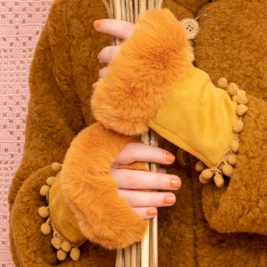 Mitaine Cancan Moutarde