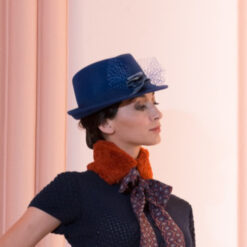 Chapeau feutre Volage bleu